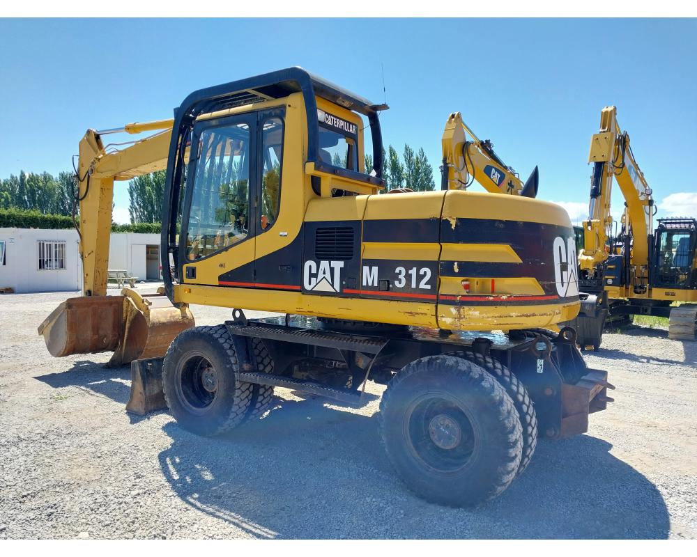 Caterpillar M312 Wheeled Excavator
