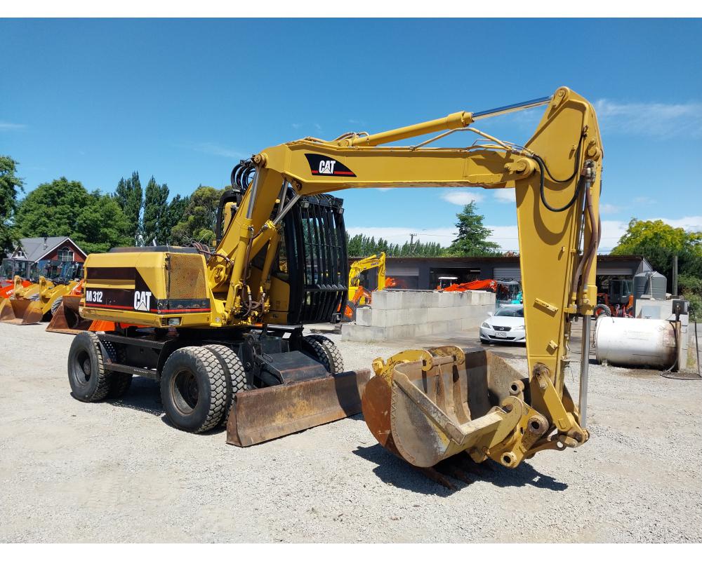 Caterpillar M312 Wheeled Excavator