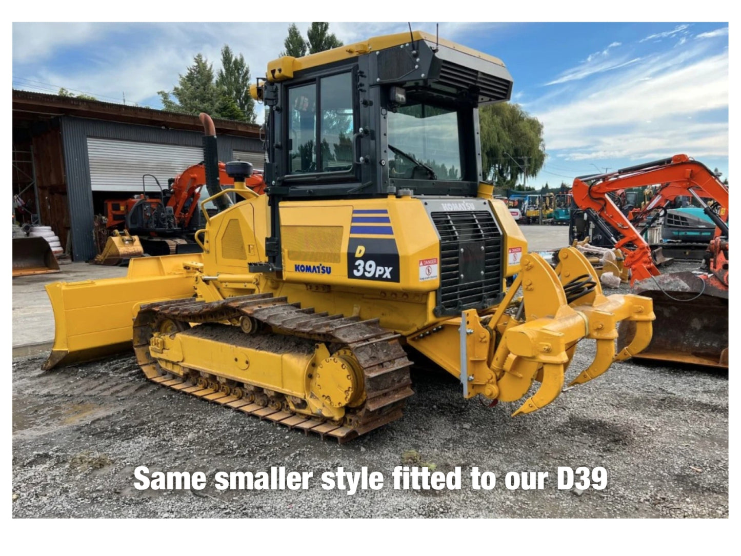 Dozer Ripper fits Komatsu D51 D53 Bulldozer