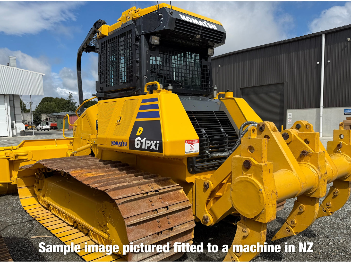 Komatsu D61 Bulldozer Screens and Sweeps Package
