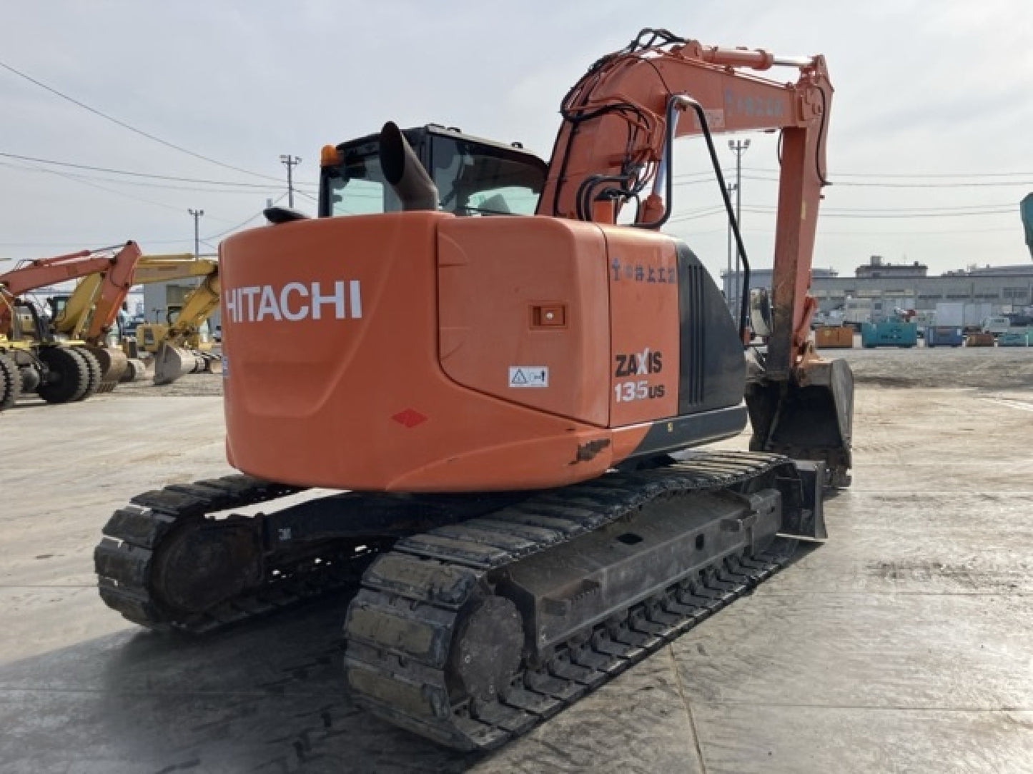 Hitachi ZX135US-5 Digger