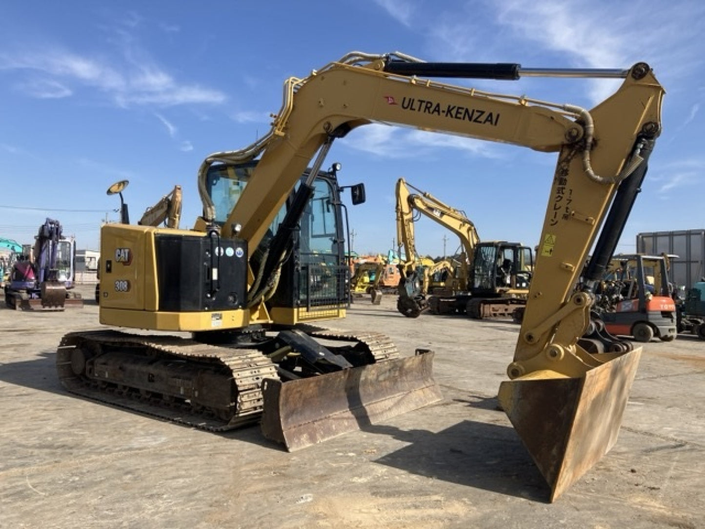 2020 CAT 308 Compact Radius 8T Excavator / Digger