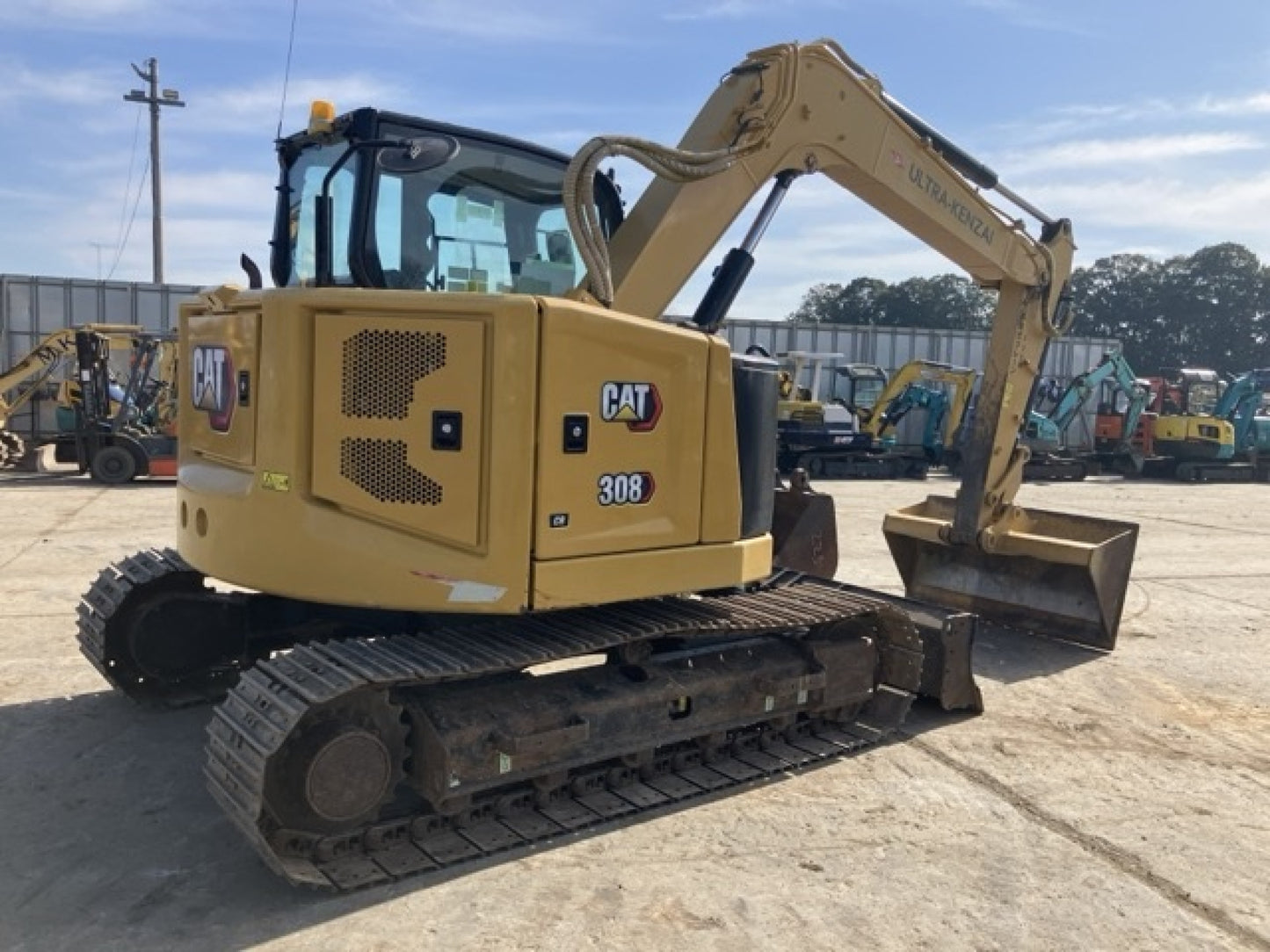 2020 CAT 308 Compact Radius 8T Excavator / Digger
