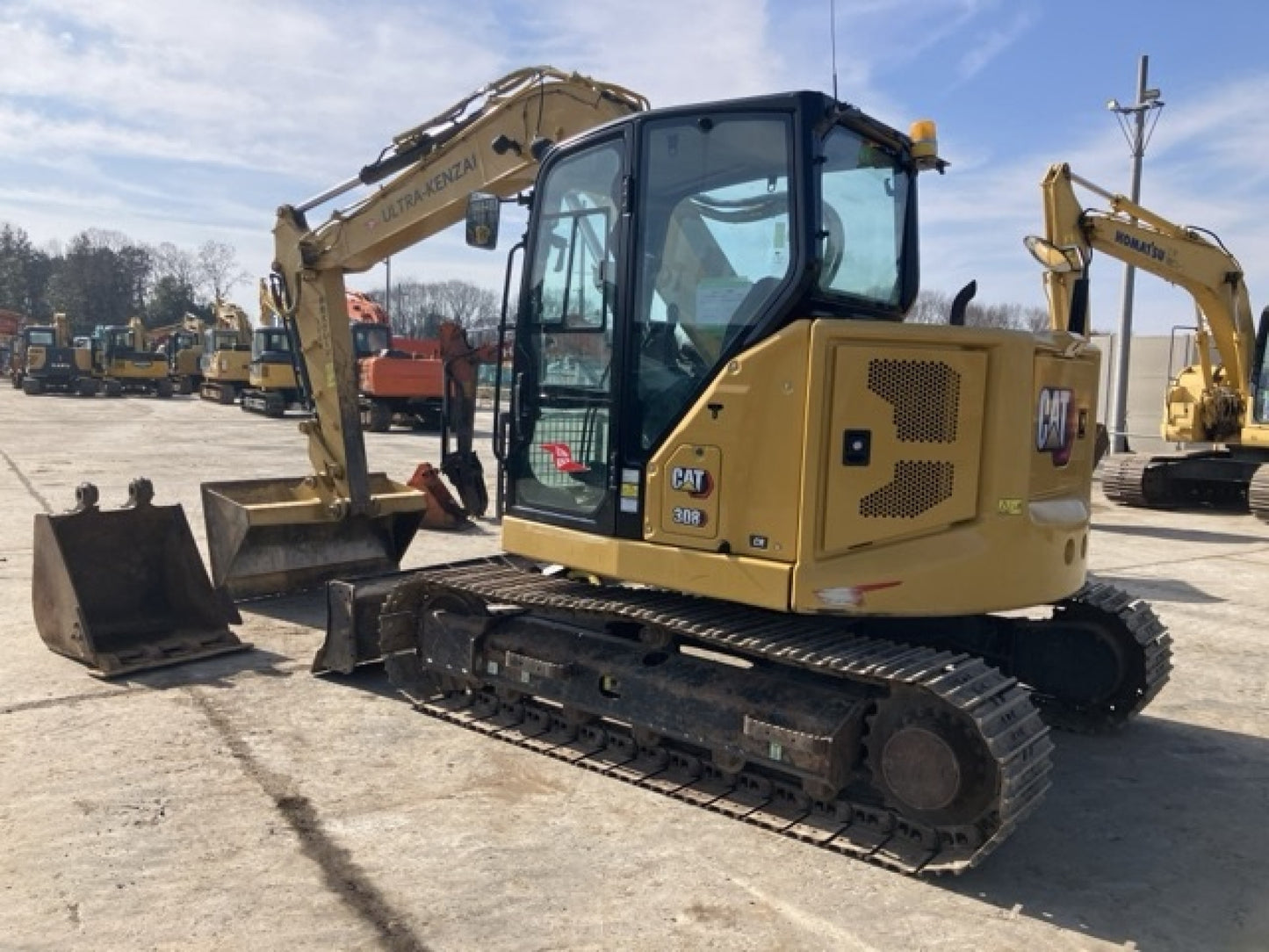 2020 CAT 308 Compact Radius 8T Excavator / Digger