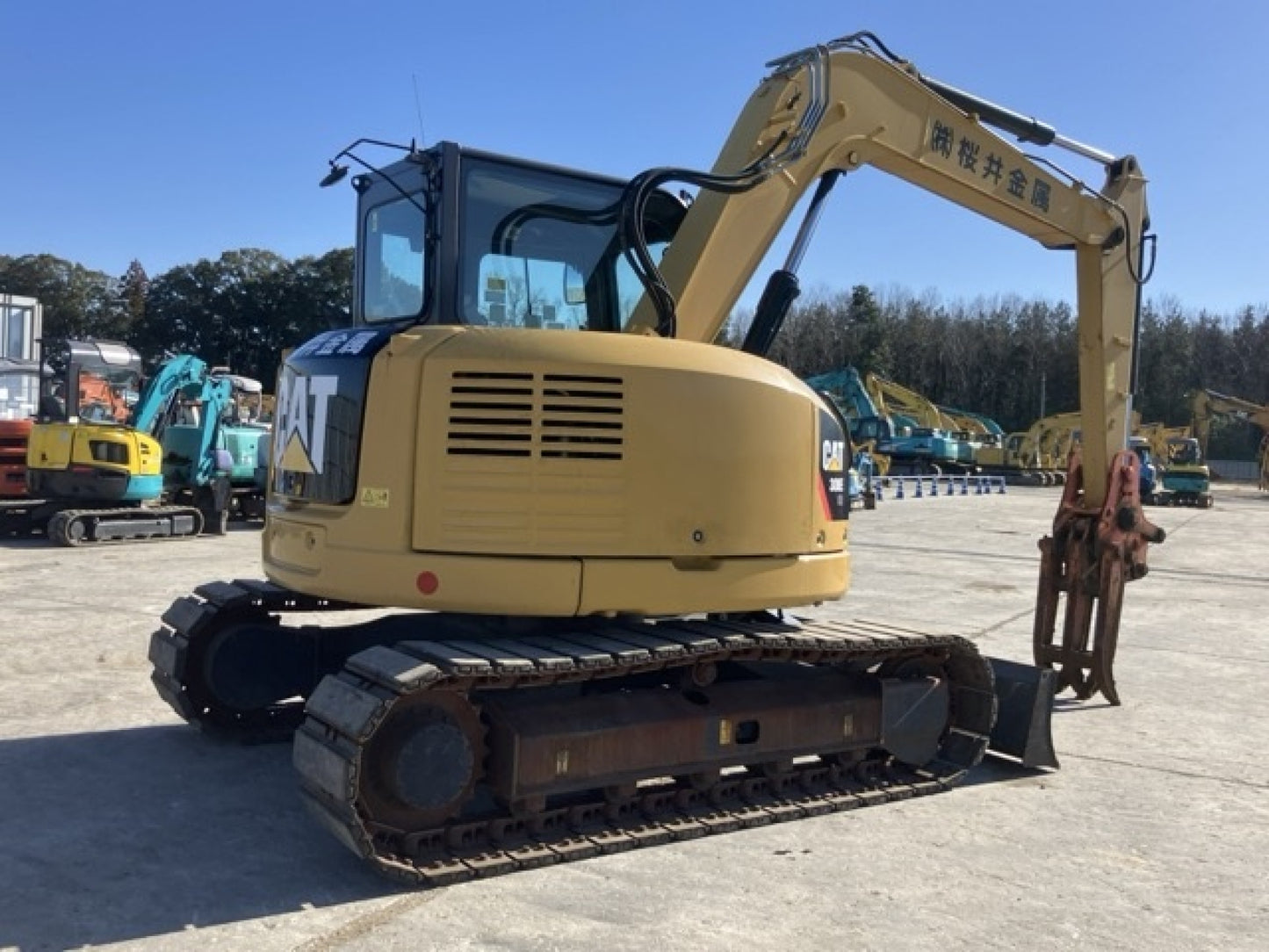 CAT 308 Compact Radius 8T Digger Low Hours