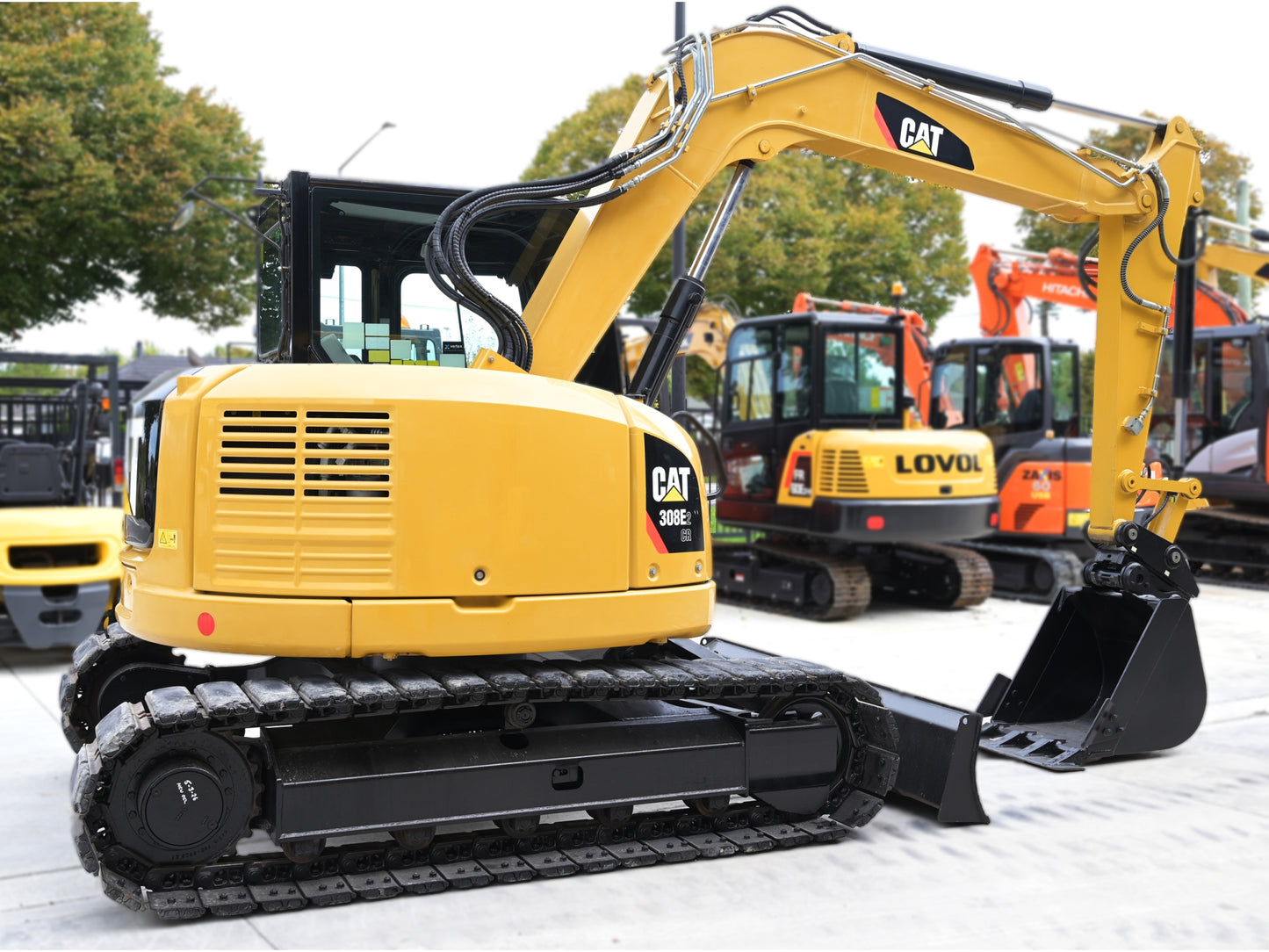CAT 308 Compact Radius 8T Digger Low Hours