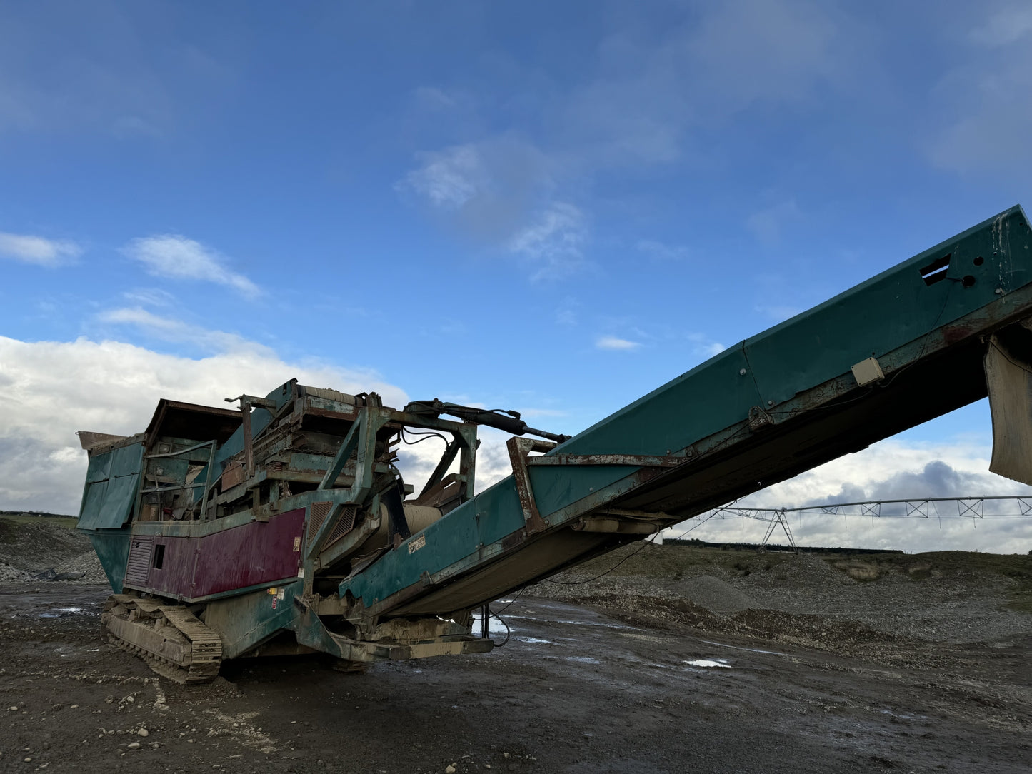 1995 Powerscreen Premiertrak TC600J Jaw Crusher