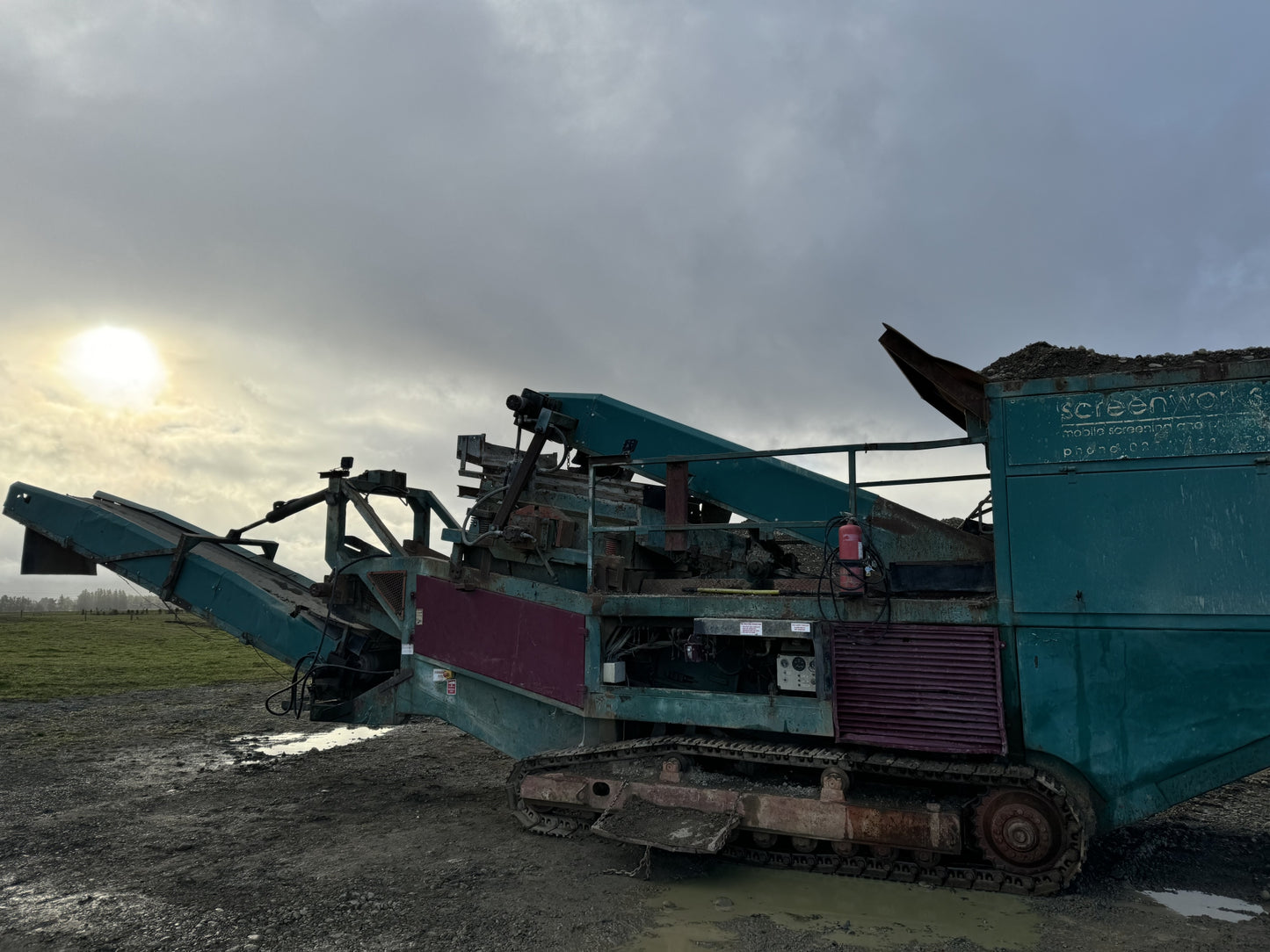 1995 Powerscreen Premiertrak TC600J Jaw Crusher