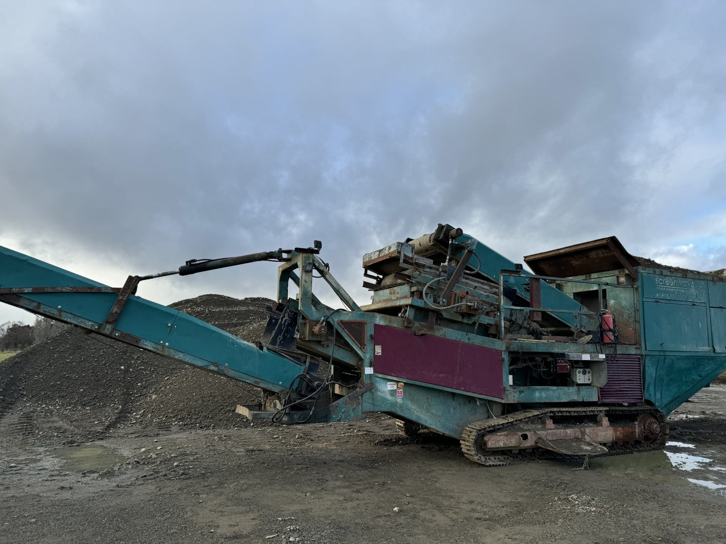 1995 Powerscreen Premiertrak TC600J Jaw Crusher