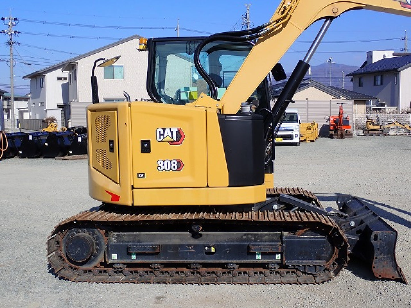 2020 CAT 308 Compact Radius 8T Excavator / Digger