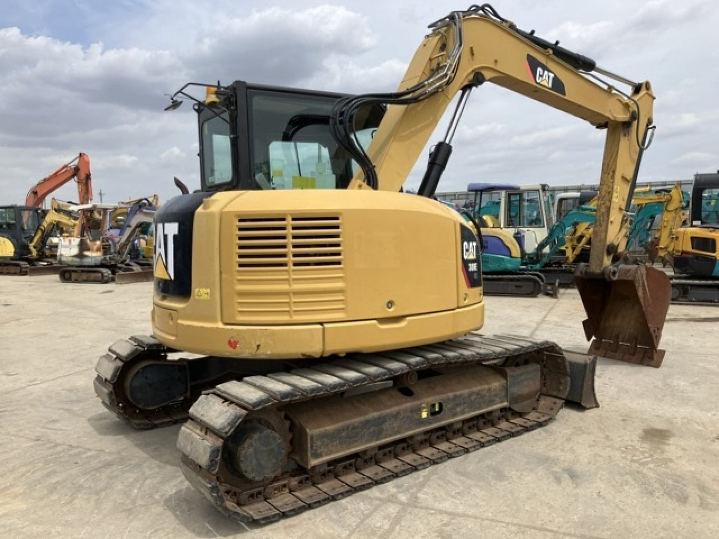 CAT 308E Zero Swing 8T Digger