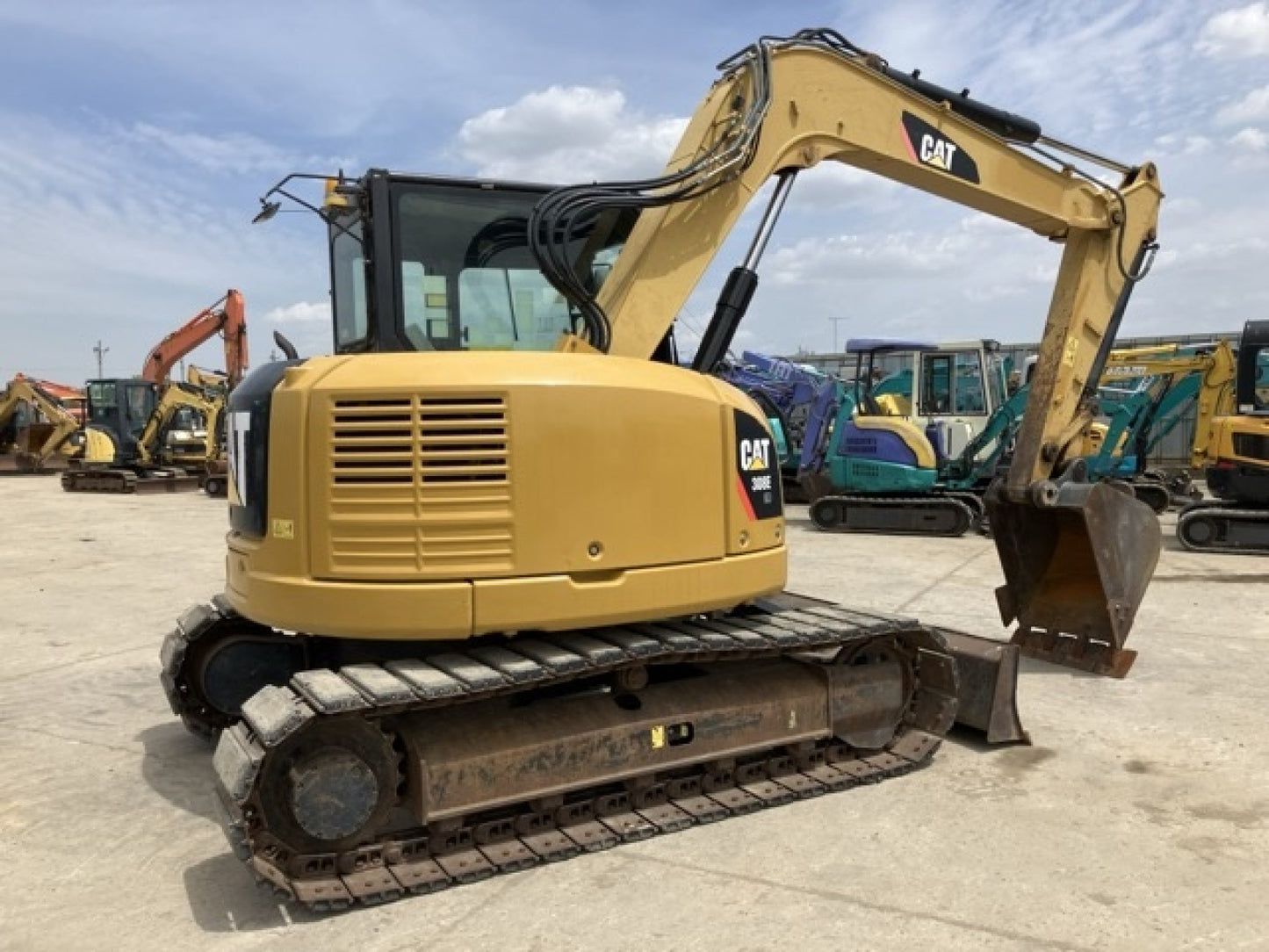 CAT 308E Zero Swing 8T Digger