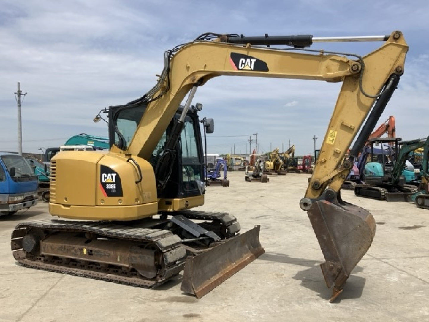 CAT 308E Zero Swing 8T Digger
