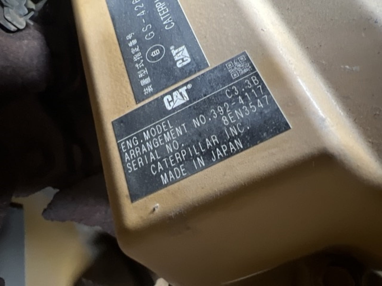 CAT 308E Zero Swing 8T Digger