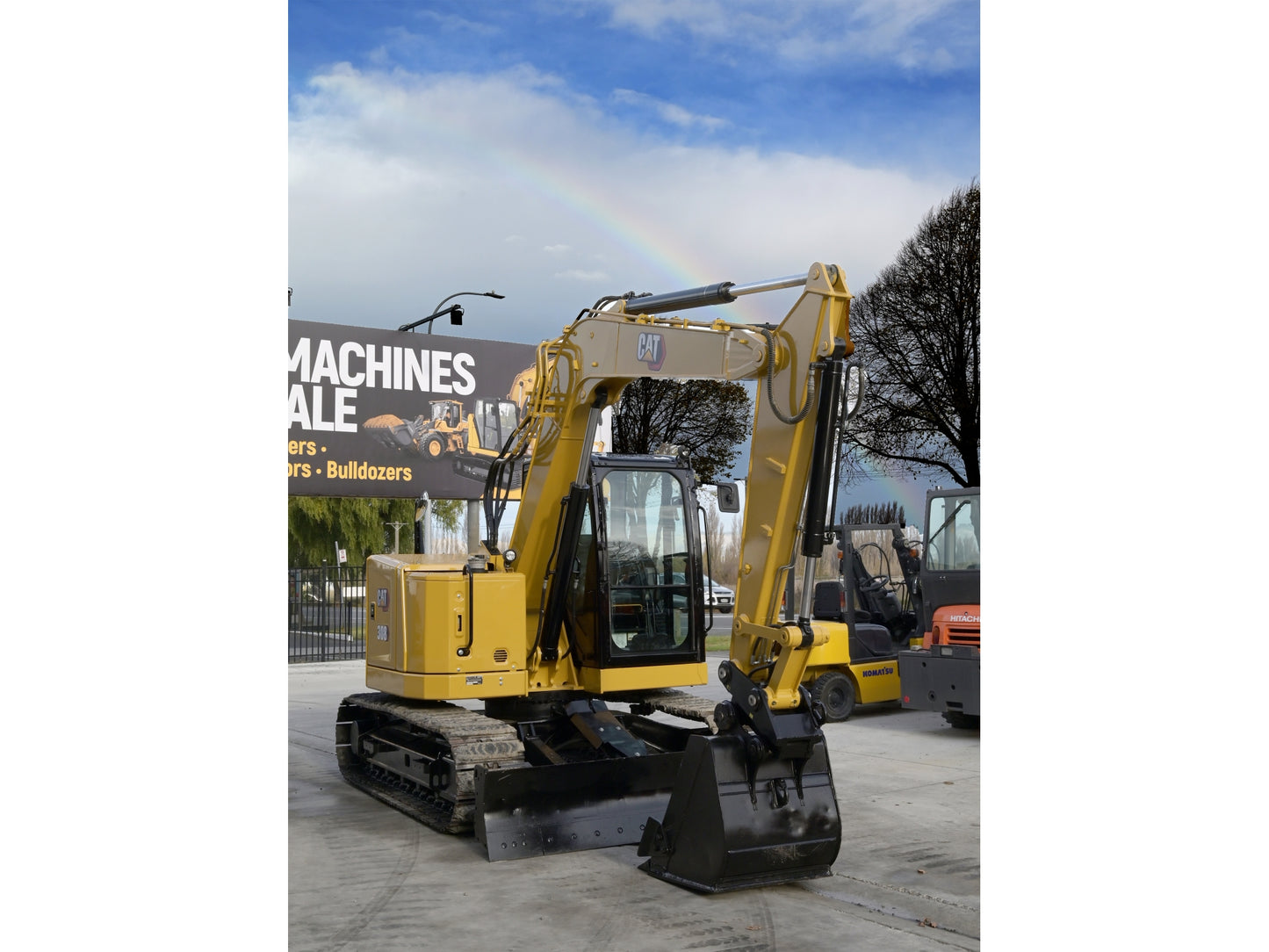 2020 CAT 308 Compact Radius 8T Excavator / Digger