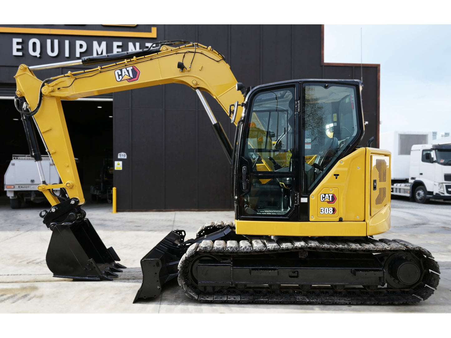2020 CAT 308 Compact Radius 8T Excavator / Digger