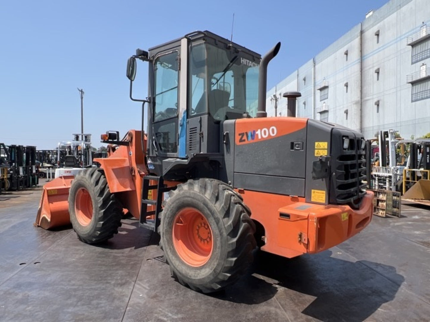 Hitachi ZW100 Wheel Loader Low Hours