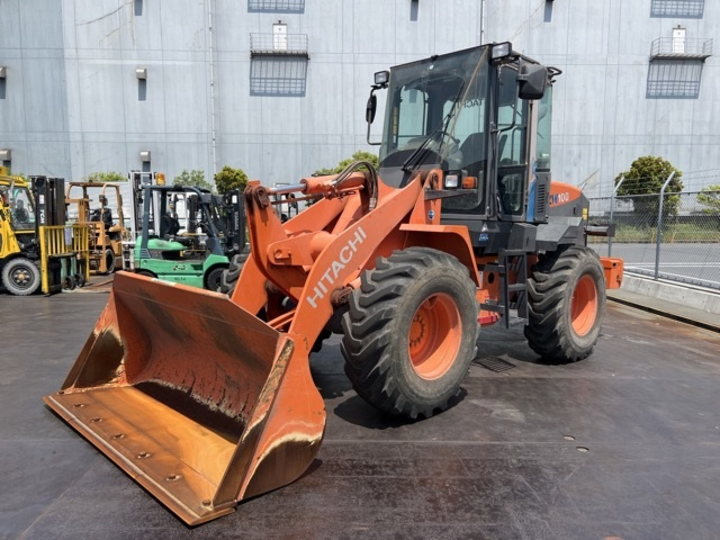 Hitachi ZW100 Wheel Loader Low Hours