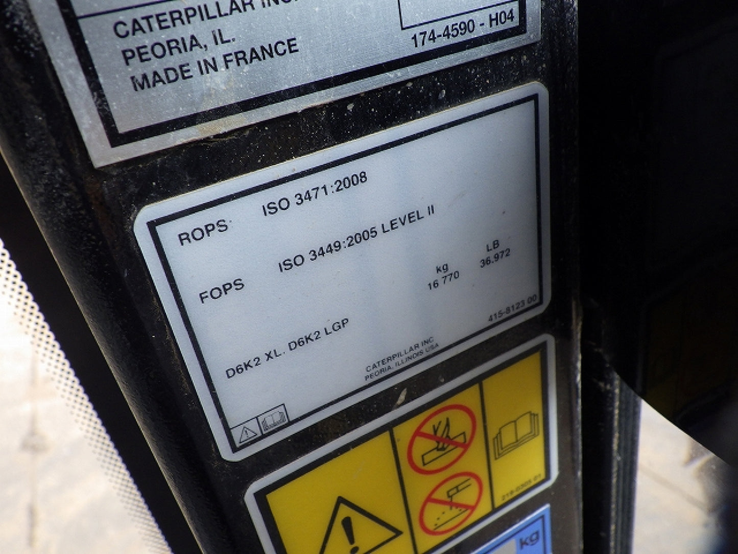 Caterpillar D6K2 Dozer LGP 14 Ton
