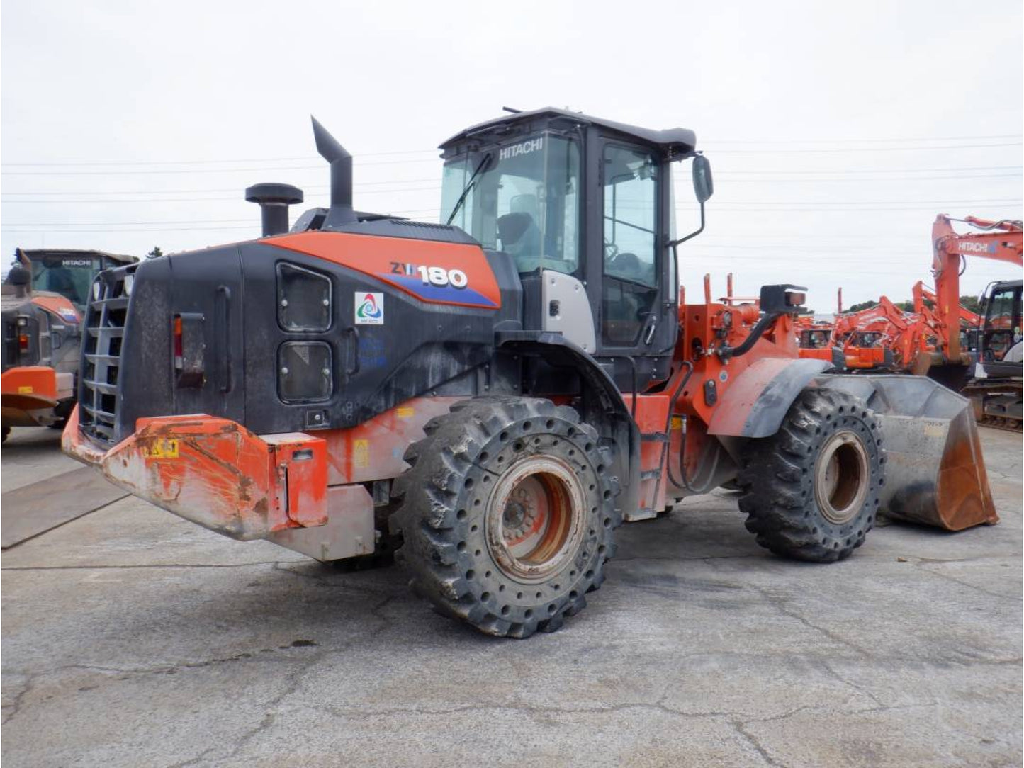 Hitachi ZW180 Wheel Loader Low Hours