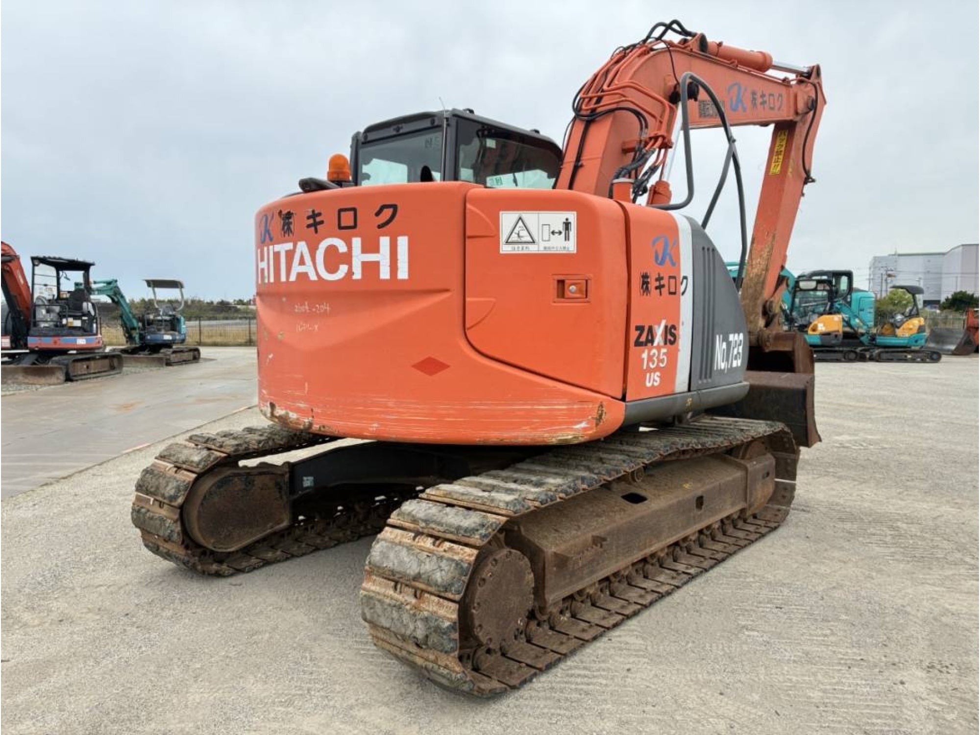 Hitachi ZX135 Excavator– Digger City