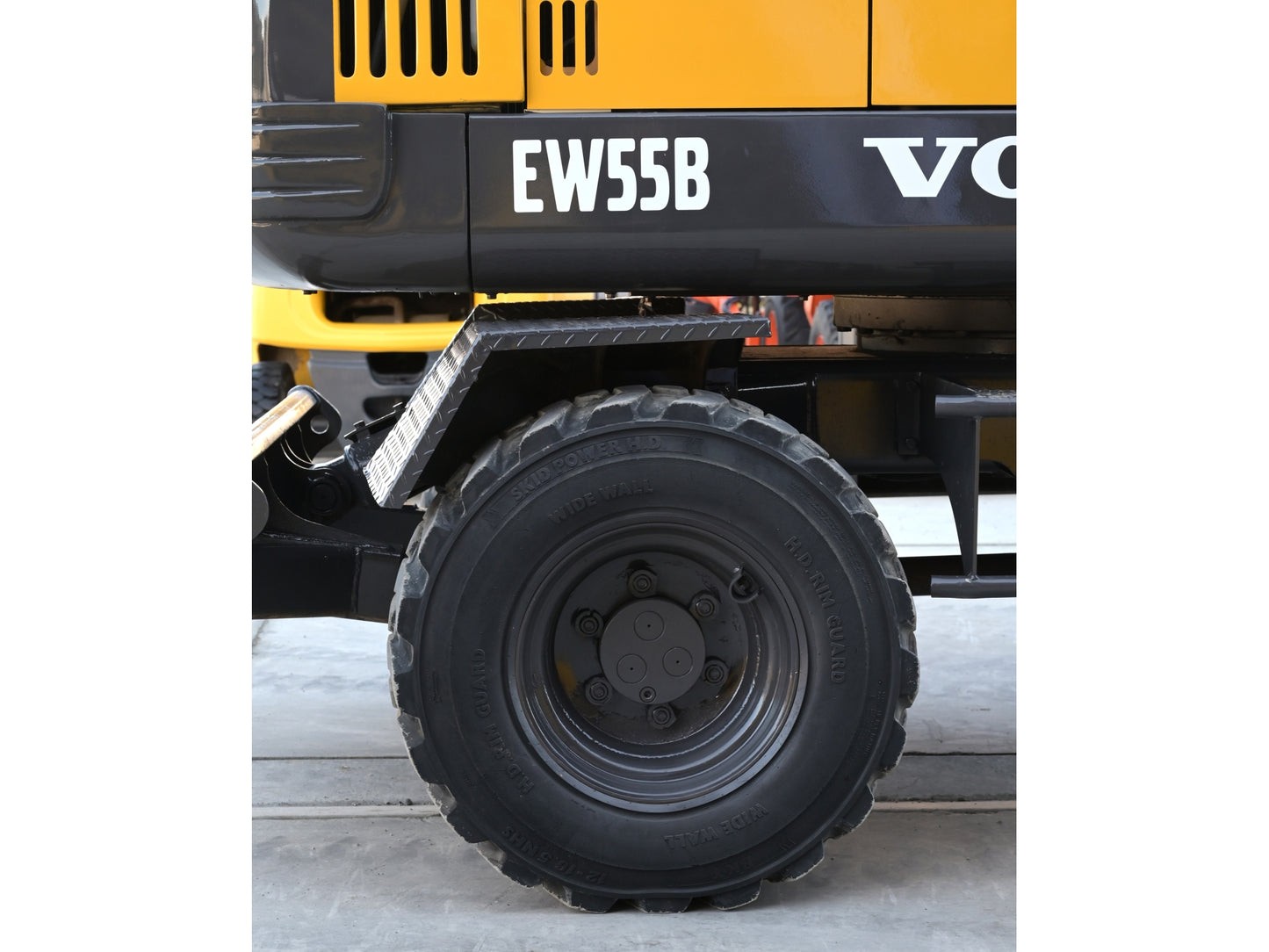 Volvo EW55B Wheeled Excavator