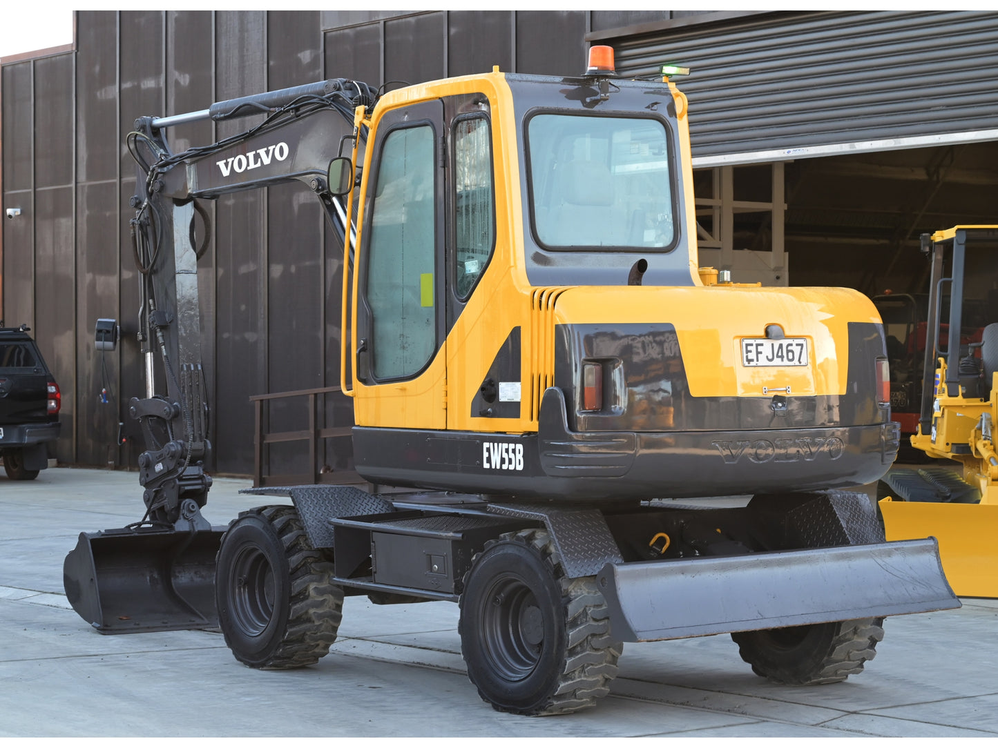 Volvo EW55B Wheeled Excavator
