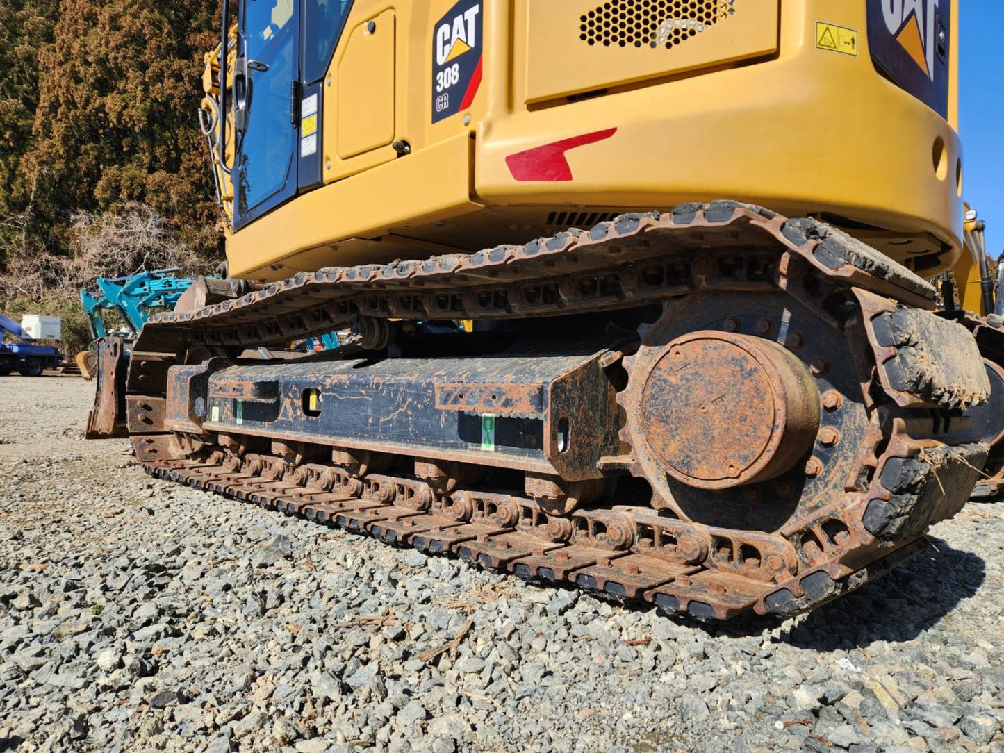 2019 CAT 308 Nex Gen Compact Radius 8T Excavator / Digger