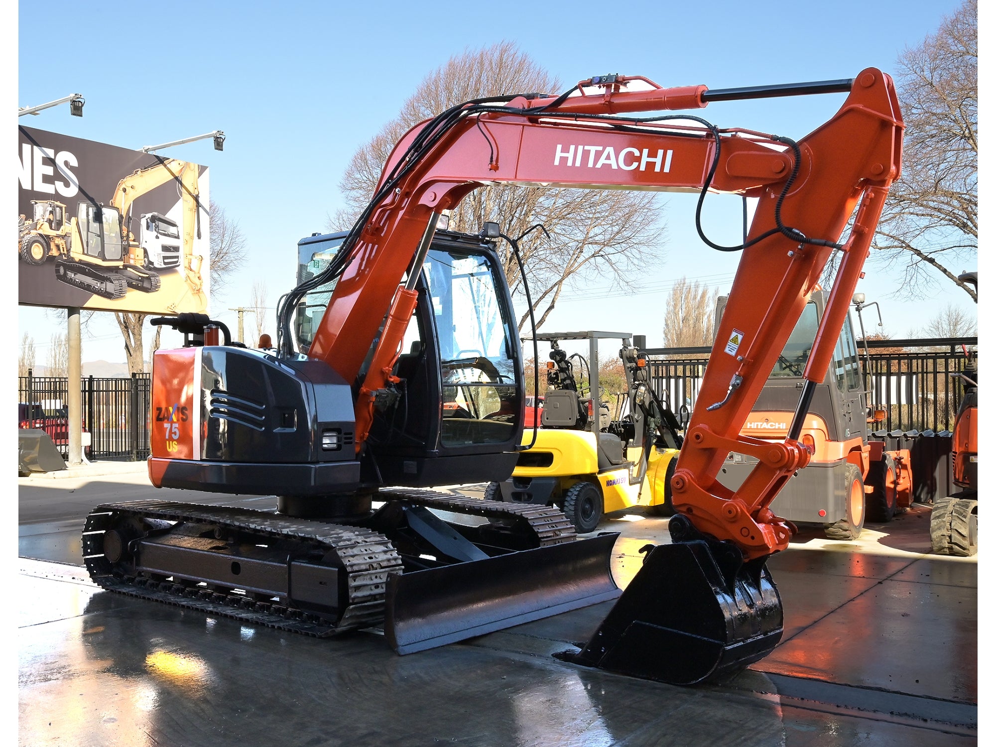 Hitachi ZX75US-3 7.5 ton