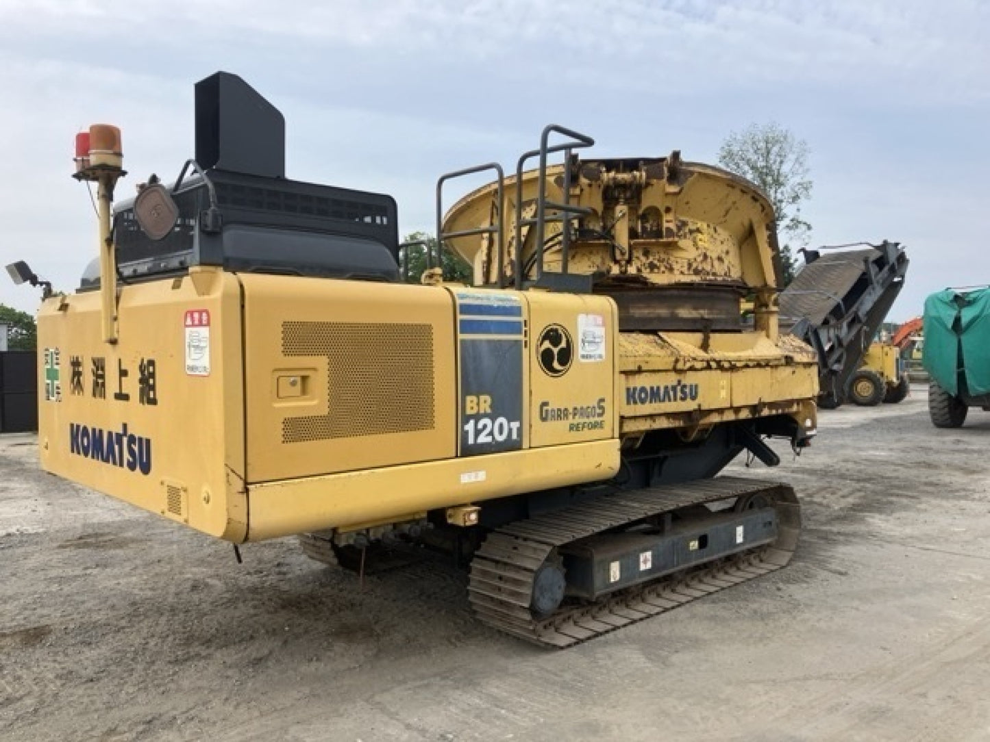 Komatsu BR120T-1 Wood Chipper /Tub Grinder