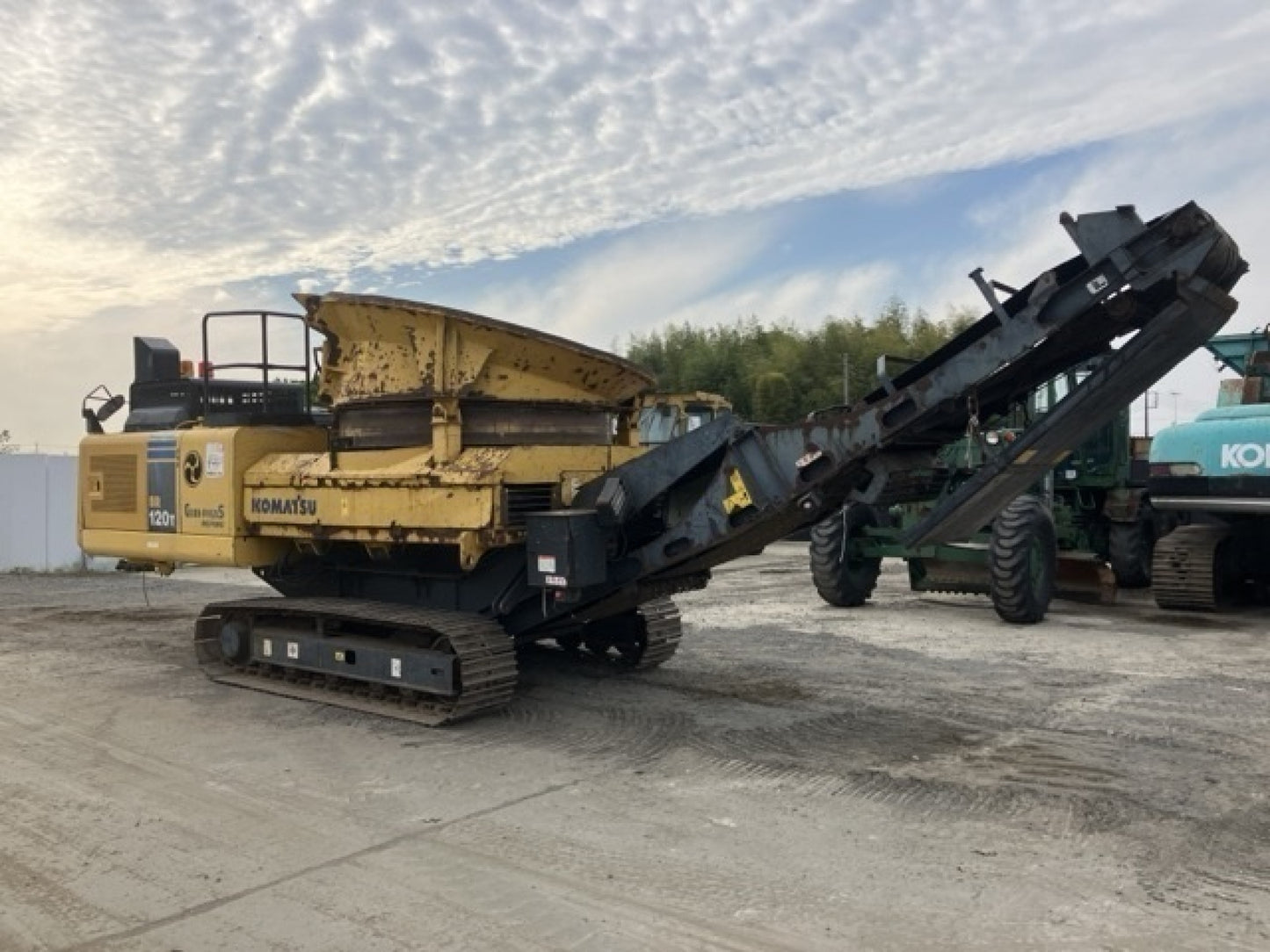 Komatsu BR120T-1 Wood Chipper /Tub Grinder
