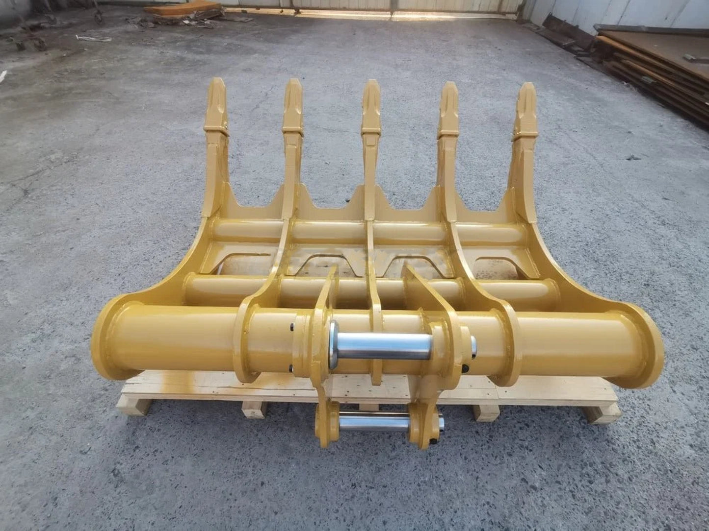 Excavator Root Rake CAT 312 1.7m 65mm