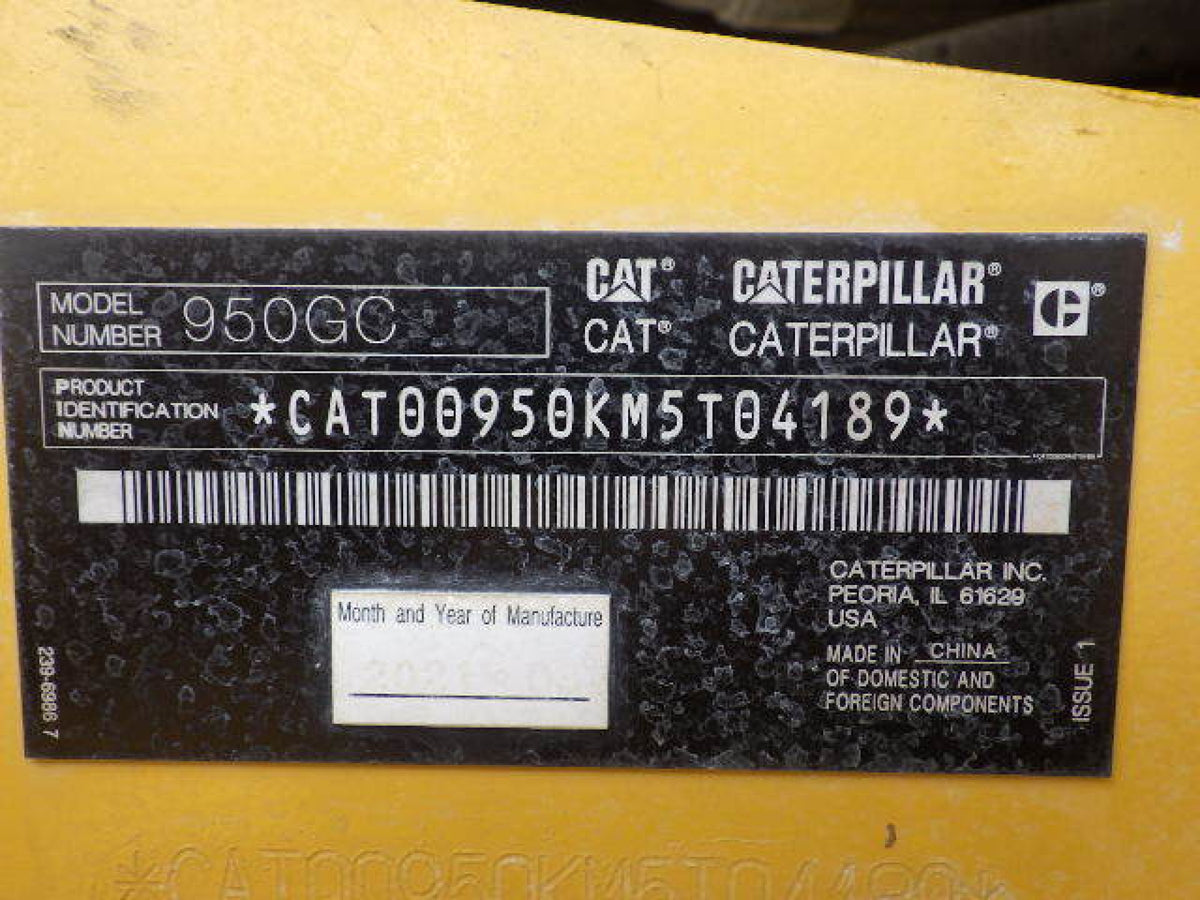 Caterpillar 950 Wheel Loader