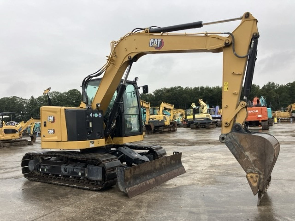 CAT 308 Next Gen Compact Radius 8T Excavator / Digger