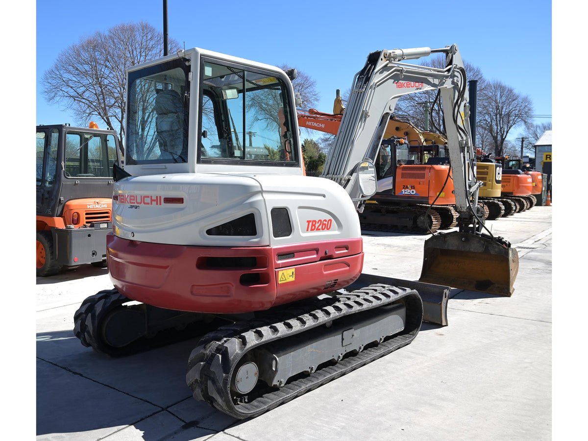 Takeuchi TB260 Excavator 6t