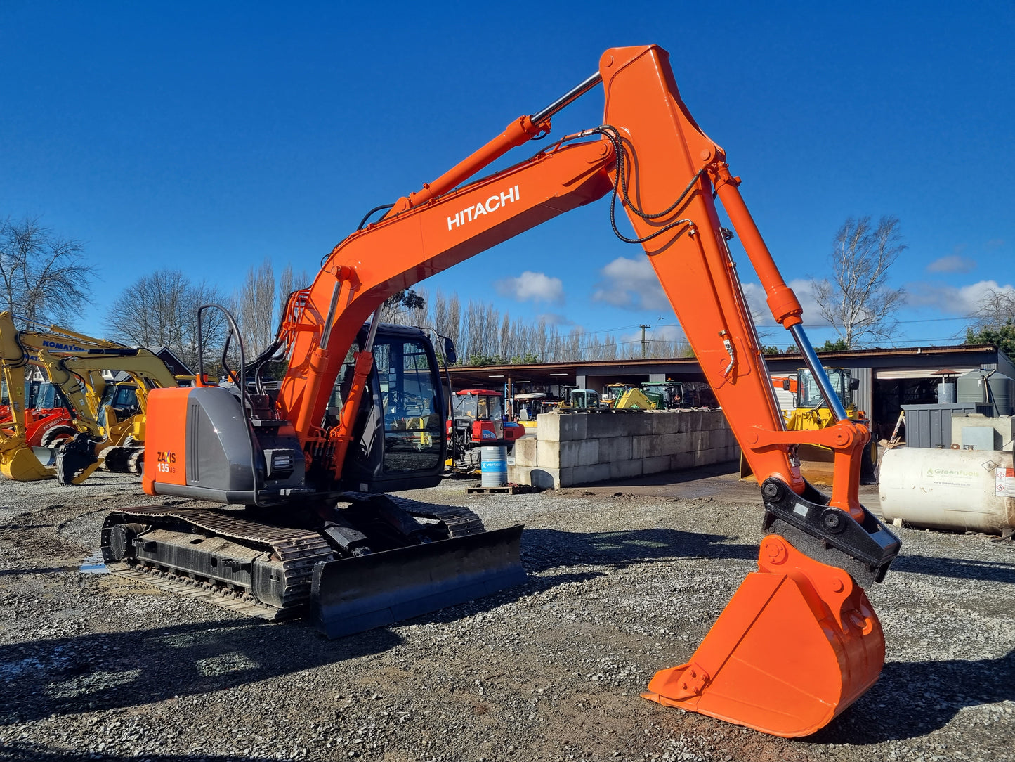 Hitachi Zaxis ZX135US-3, 13.5 Ton Excavator