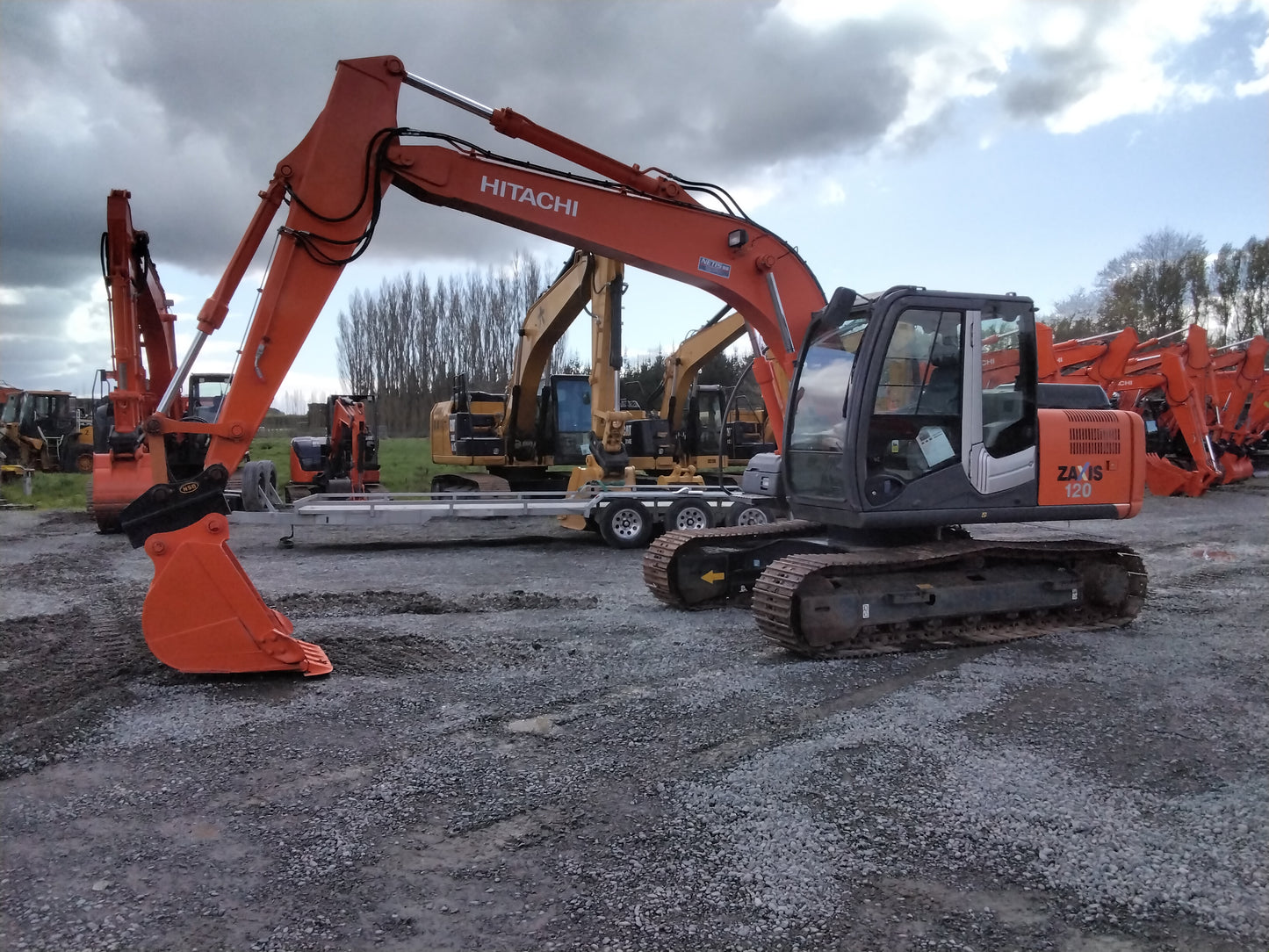 Hitachi ZX120 Digger 12 ton Only 915hrs