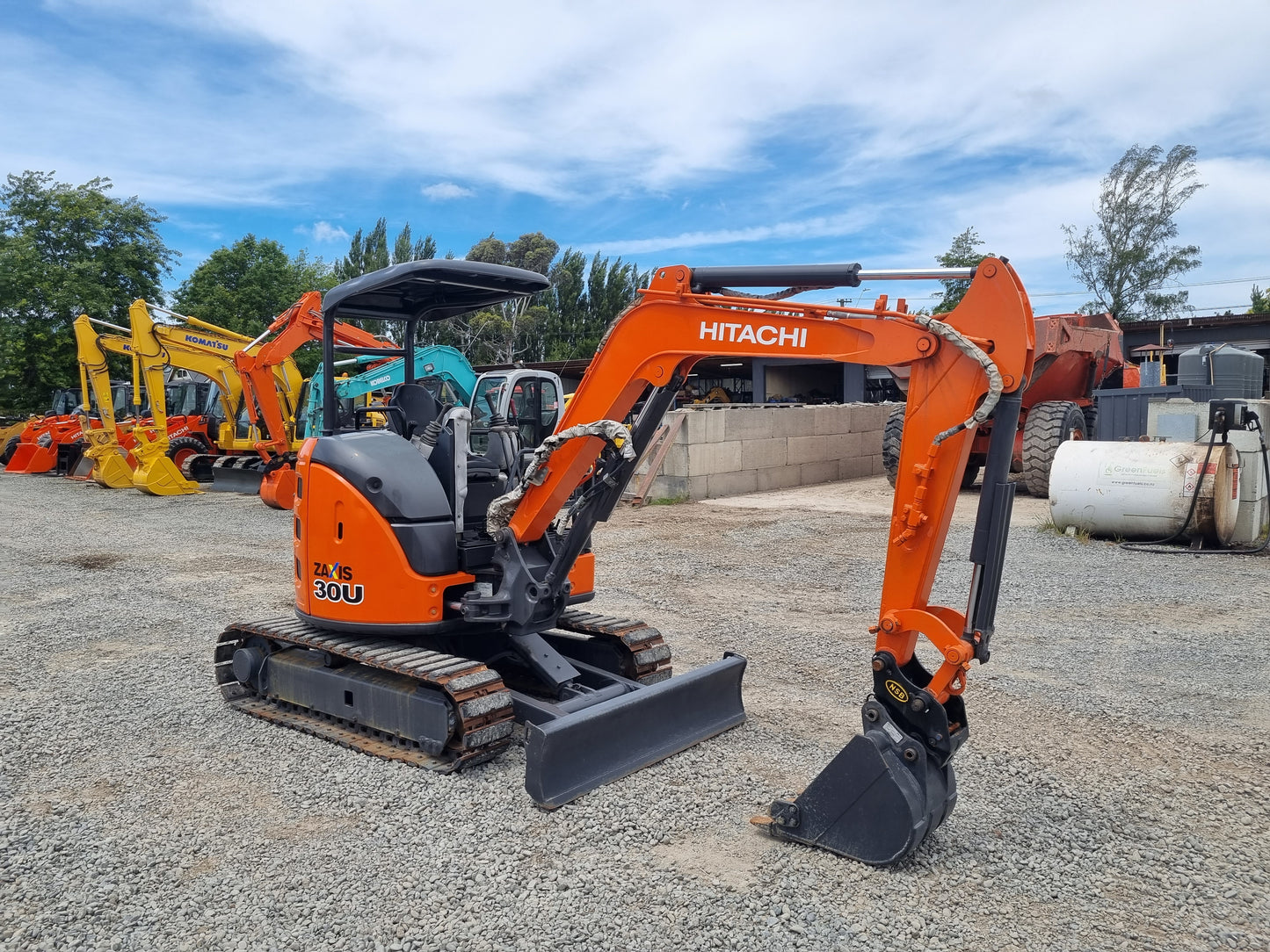 Hitachi Zaxis ZX30U-5A, 3 Ton Digger