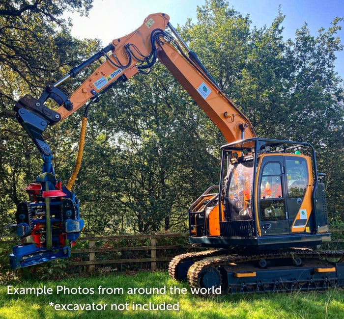 Finnish made Keto 150 Forestry head for 15 ton Excavator