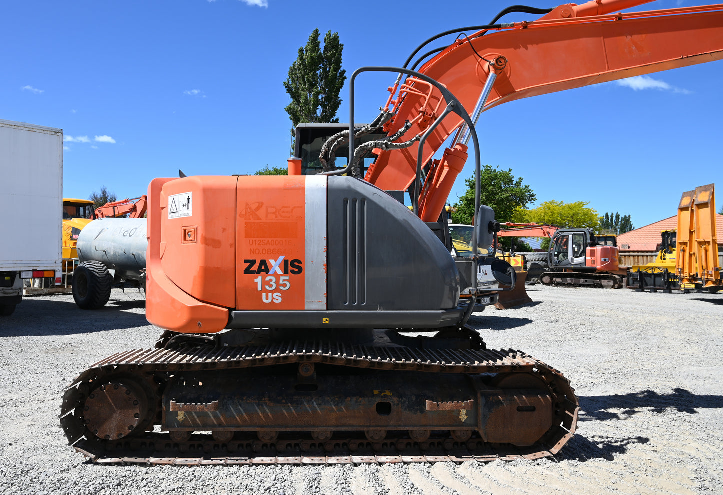 Hitachi Zaxis ZX135 Long Reach Excavator