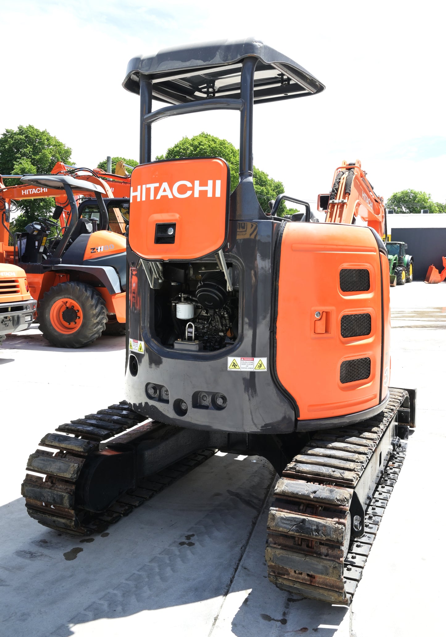 Hitachi ZX30U, 3 Ton Excavator, Low Hours