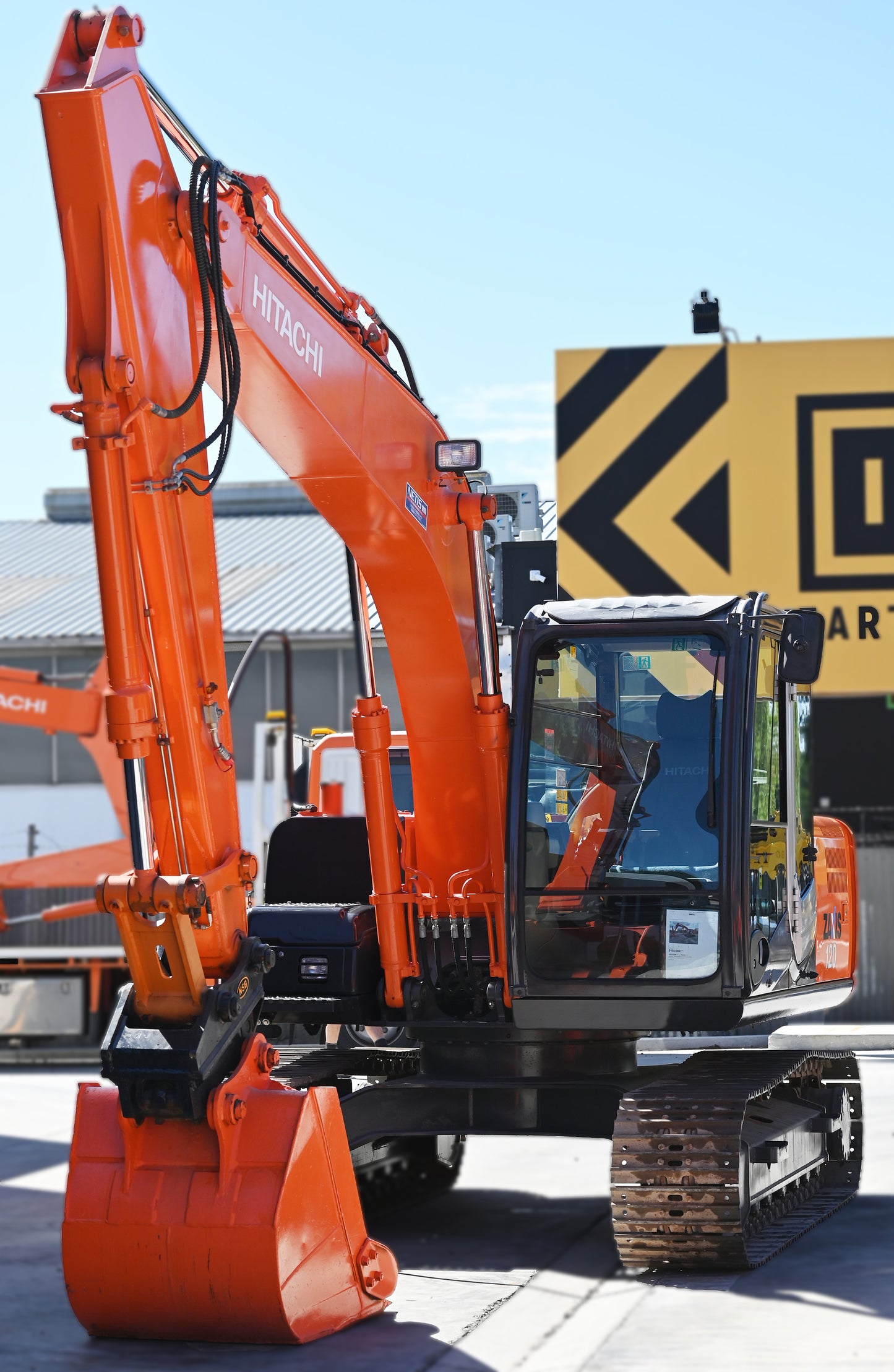 Hitachi ZX120 Digger 12 ton Only 915hrs