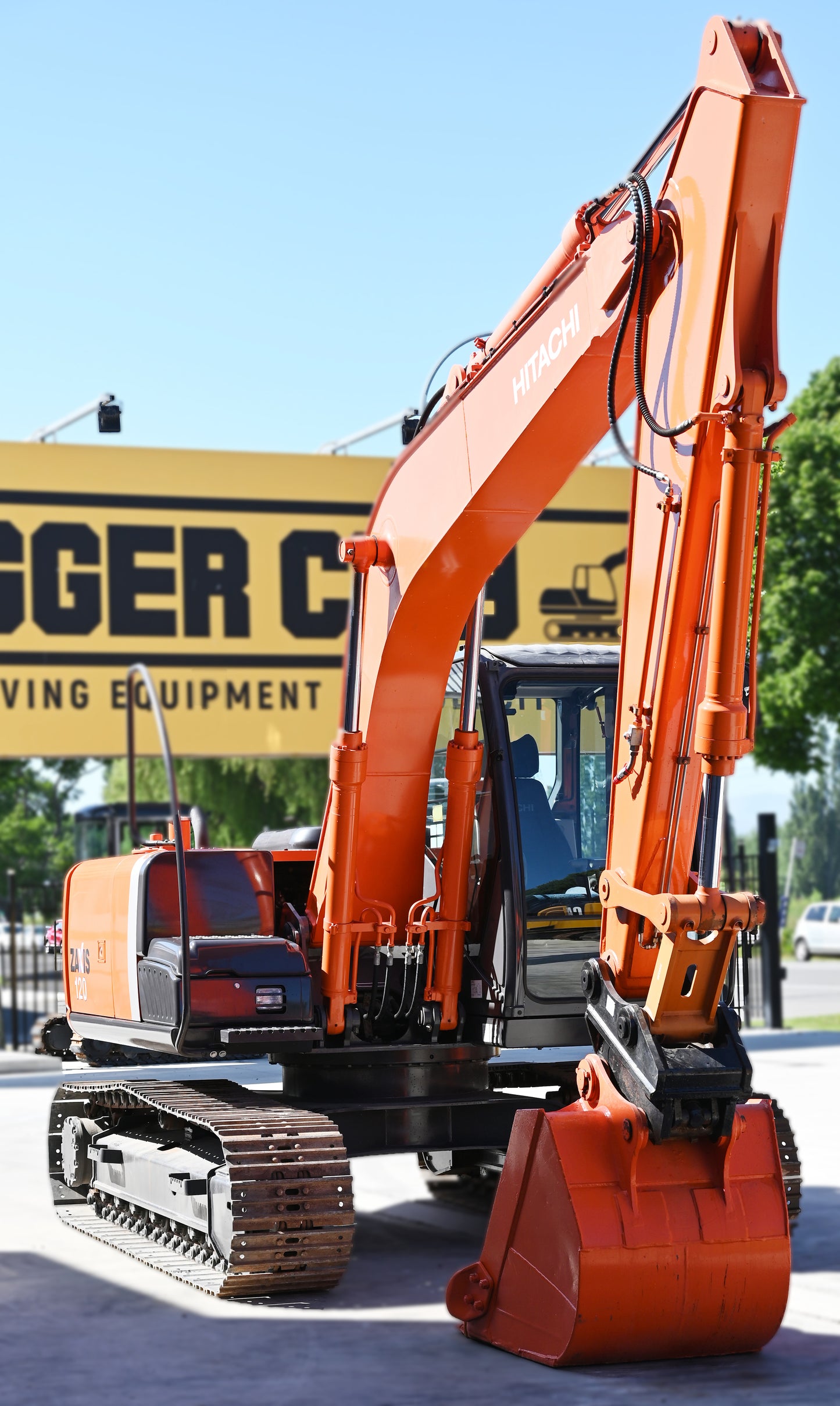 Hitachi ZX120 Digger 12 ton Only 915hrs