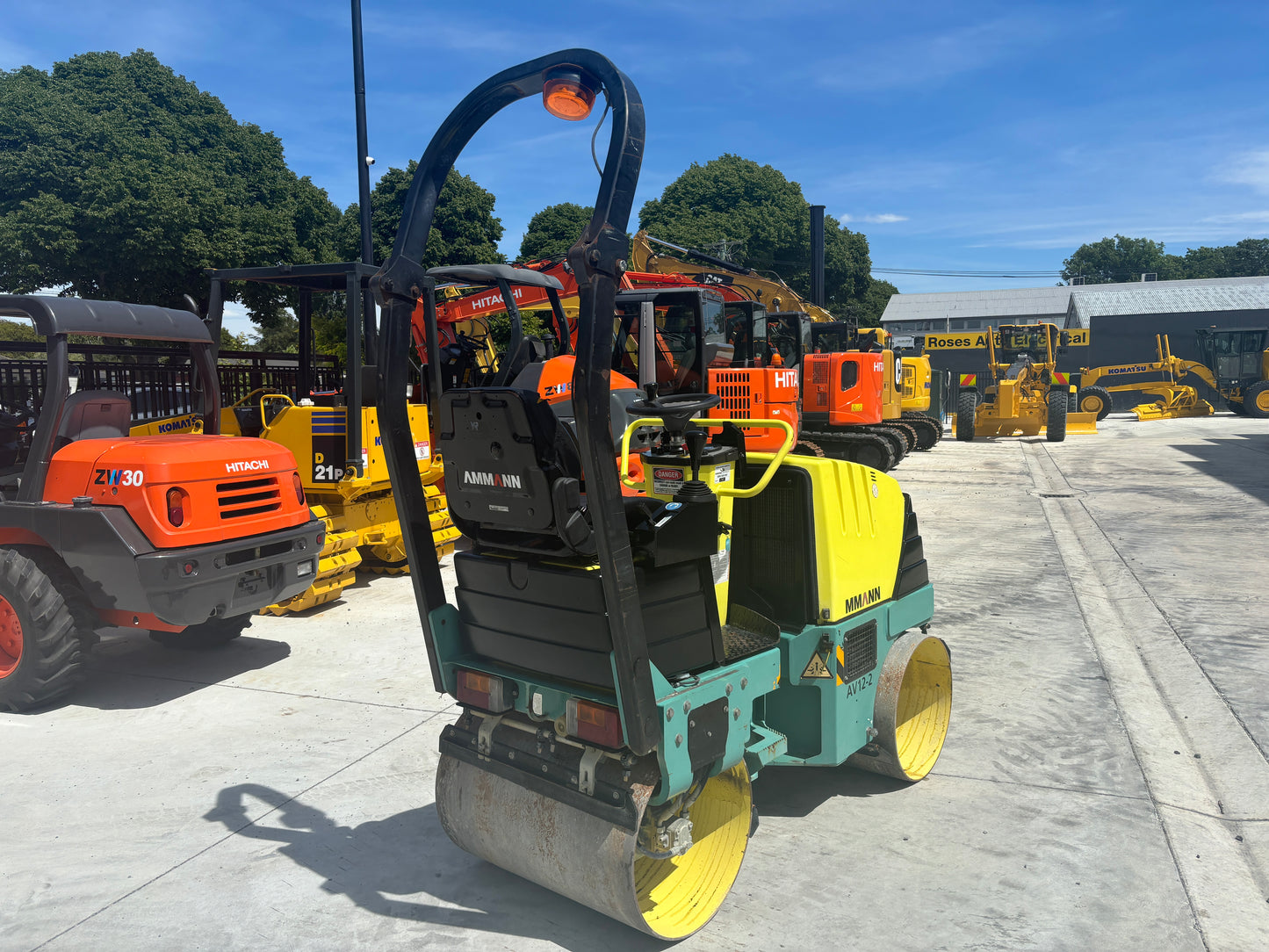 2012 Ammann AV12-2 Tandem Roller