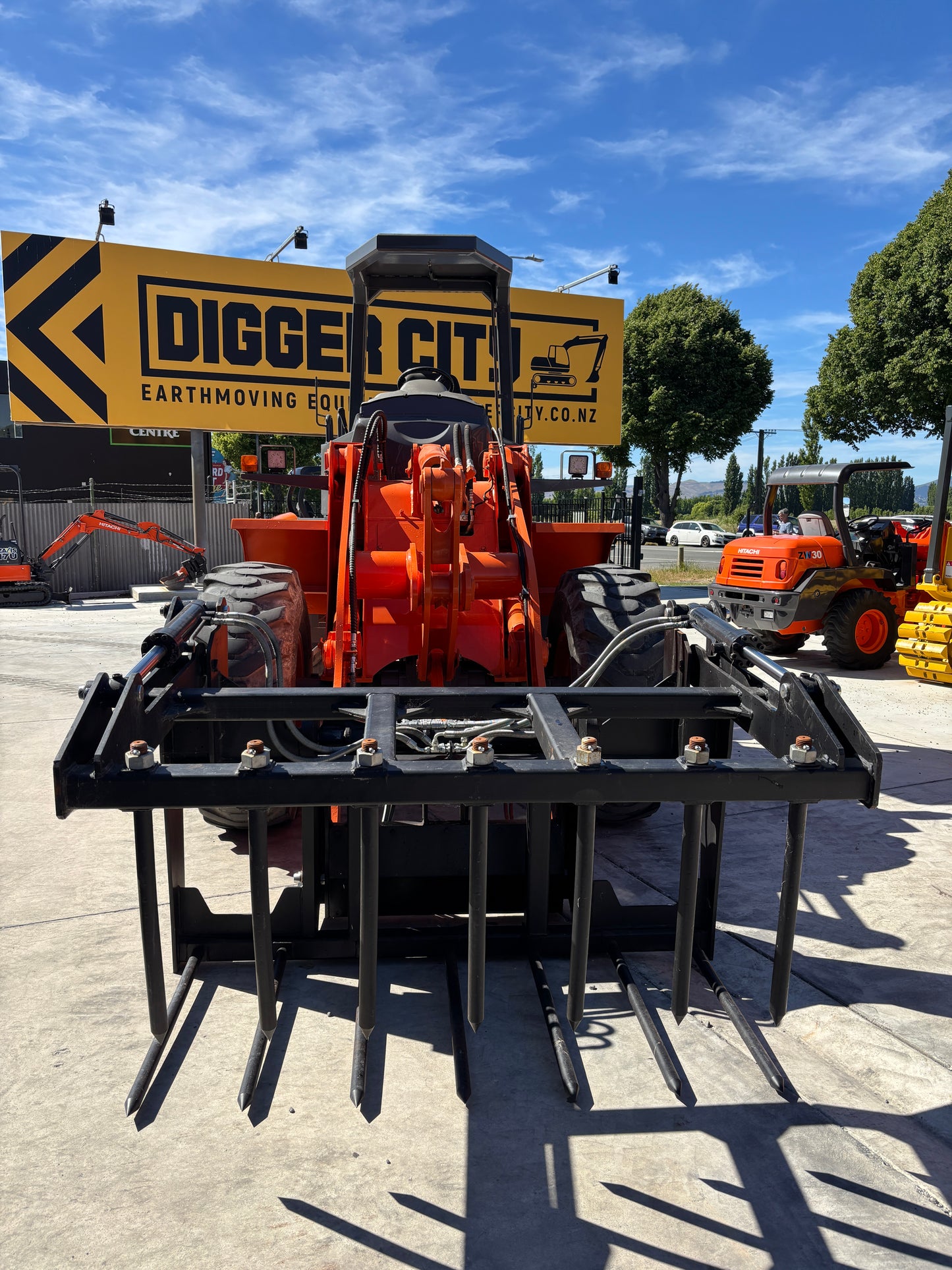 Hitachi ZW120-5B Wheel Loader Silage Farm Machine