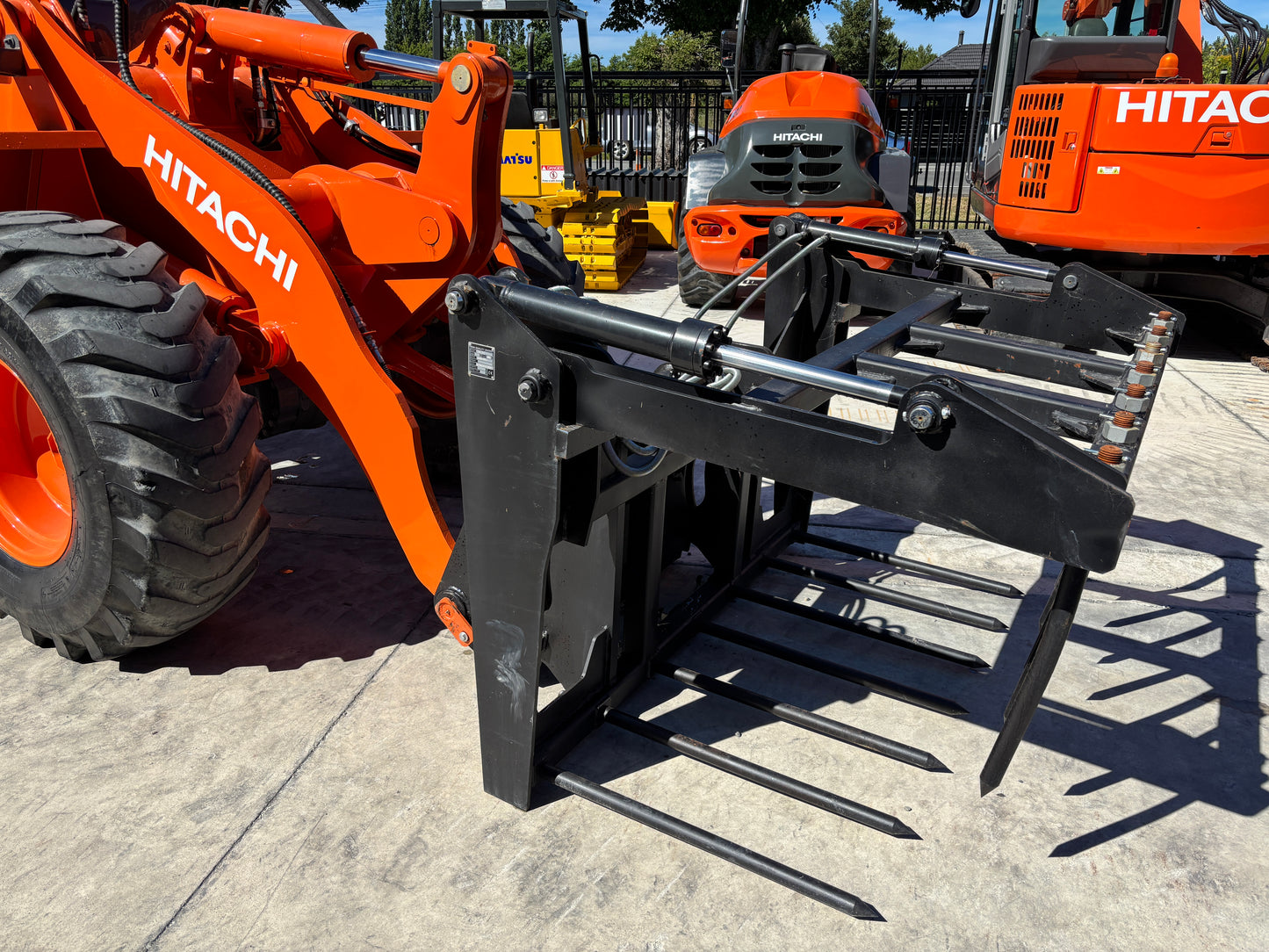 Hitachi ZW120-5B Wheel Loader Silage Farm Machine