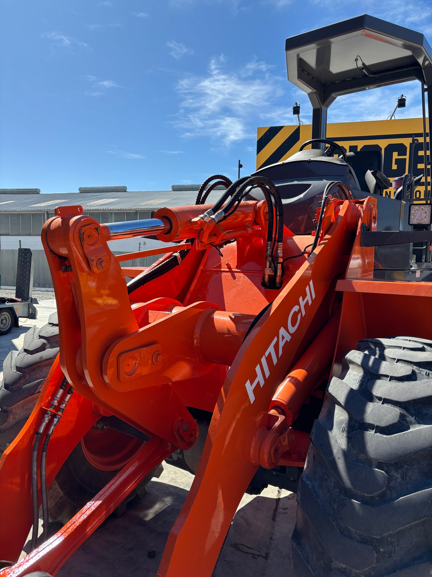 Hitachi ZW120-5B Wheel Loader Silage Farm Machine