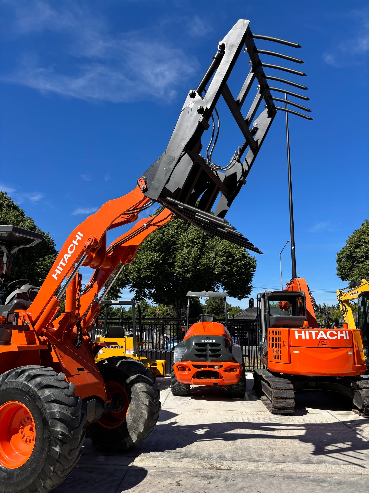 Hitachi ZW120-5B Wheel Loader Silage Farm Machine