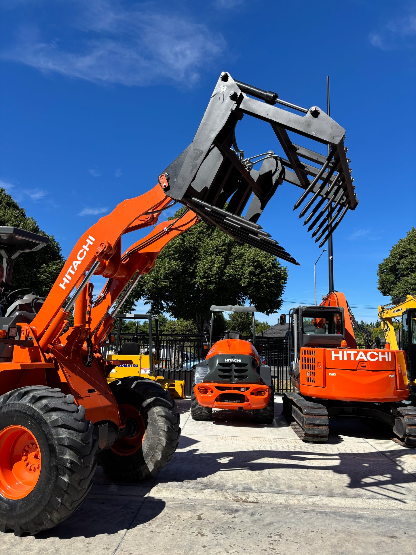 Hitachi ZW120-5B Wheel Loader Silage Farm Machine