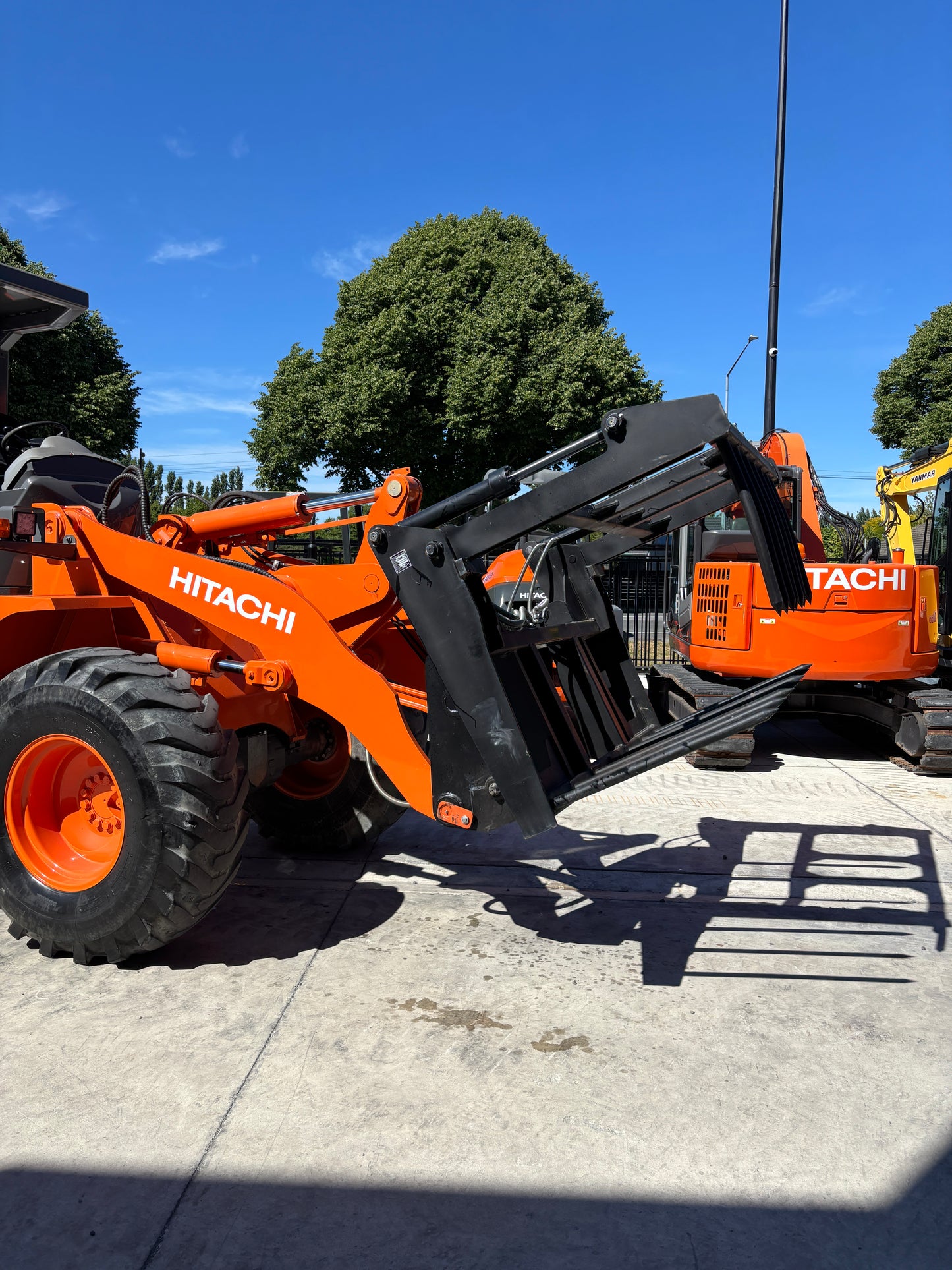 Hitachi ZW120-5B Wheel Loader Silage Farm Machine